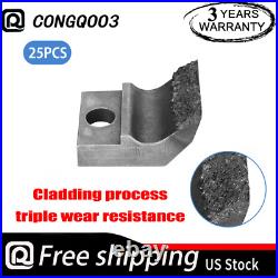 Upgrade Set Of 25 FAE C/3 Blade Replacement Teeth For FAE Mulchers With C/3Rotor