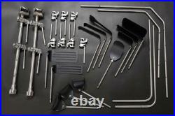 Upper Abdominal Retractor System / Transplant System Set With Black Coated Blade