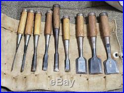 Used Japanese Chisel Nomi Professional Oire Nomi set Carpentry Tool Blade F/S422