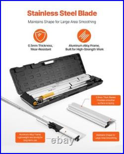VEVOR Drywall Skimming Blade Set 10/16/24/32/40 10+16+24+32+40, Silver