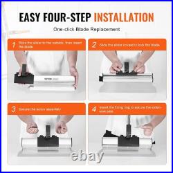 VEVOR Drywall Skimming Blade Set, 7/10/14/16/24 in Skimming Blades + 34-81.6 in