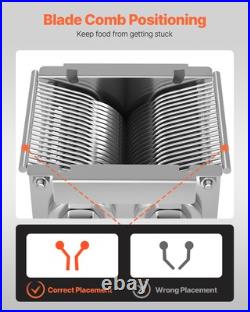 VEVOR Meat Cutter Machine Blade 5 mm Stainless Steel Blade for SJY-DQ90