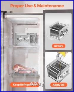 VEVOR Meat Cutter Machine Blade 5 mm Stainless Steel Blade for SJY-DQ90