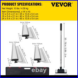 VEVOR Skimming Blade Set, 10+16+24 Blades + 35-78 Extension HandleEuropea