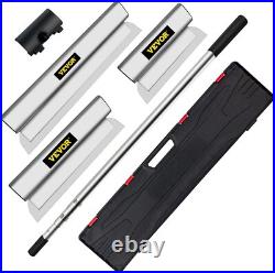 VEVOR Skimming Blade Set, 10+24+32 Blades + 35-78 Extension Handle, European