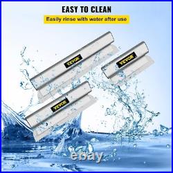 VEVOR Skimming Blade Set, 10+24+32 Blades + 35-78 Extension Handle, European