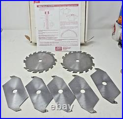 VTG Systimatic Fine Dado Saw Blade Set Precision Cutting 6 16 Tooth NIB