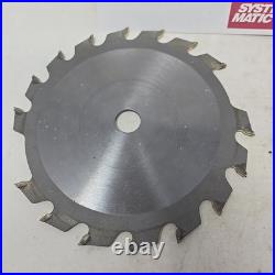 VTG Systimatic Fine Dado Saw Blade Set Precision Cutting 6 16 Tooth NIB