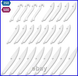 Versatile 24-Piece Knife Blade Set with Sharp-Point & Boning Blades for Outdoors