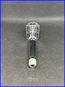 Vintage Adjustable TTO safety razor GIBBS 15 Set New Blade Dispenser France