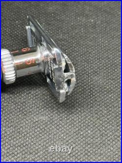 Vintage Adjustable TTO safety razor GIBBS 15 Set New Blade Dispenser France