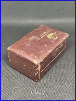 Vintage Adjustable TTO safety razor GIBBS 15 Set New Blade Dispenser France