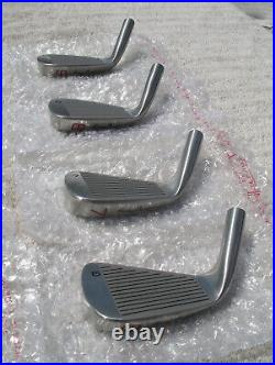 Vintage BILLY CASPER Master Series Polished Iron Head Golf Club 3-9 Putter SET