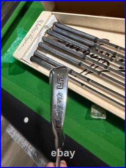 Vintage Walter Hagen OnyxIron Set. Never Used, still in plastic and original box
