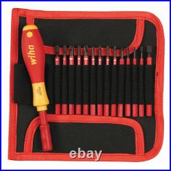 WIHA 28390 Insulated Narrow Profile SlimLine Blade Set 15 Piece Set