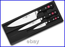 WUSTHOF Classic Blade Set with 3 Chef's Knives Germany NEW