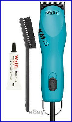 Wahl KM10 GROOMER STUDENT KIT CLIPPER&5 BLADES&Steel Attachment COMB SET, CASE +