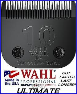 Wahl Pro KM10 PINK 2-Speed ULTIMATE Clipper KIT&10 Blade Set KMPET DOG GROOMING