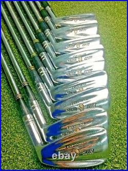 Walter Hagen HAIG ULTRA Contour Sole Iron Set 2-PW RH Stiff / New Grips /mm4921