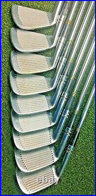 Walter Hagen HAIG ULTRA Contour Sole Iron Set 2-PW RH Stiff / New Grips /mm4921