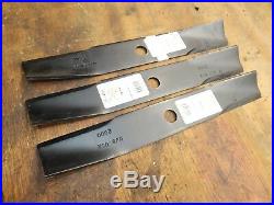 Wheel Horse 520-H 42 Mower Deck Blades HEAVY DUTY SET OF 3-NEW-MADE IN U. S. A