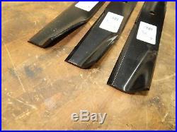 Wheel Horse 520-H- 60 Mower Deck Blades HEAVY DUTY SET OF 3-NEW-MADE IN U. S. A