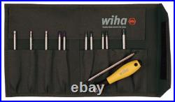 Wiha 12 Piece System 4 Esd Safe Drive-Loc Blade Set
