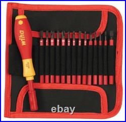 Wiha 28390 15 Piece Insulated SlimLine Blade Set