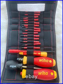 Wiha 28781 20-piece Insulated Torquecontrol and Slimline Blade Set NEW