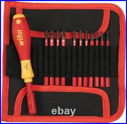 Wiha Insulated Slimline Interchangeable Blade Set, 12 Piece