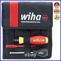Wiha Insulated TorqueVarioS 10 to 50 In/lbs and SlimLine Blade 11-Piece Set NEW