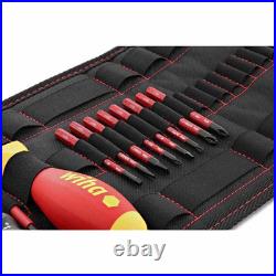 Wiha Insulated TorqueVarioS 10 to 50 In/lbs and SlimLine Blade 11-Piece Set NEW