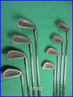 Wilson Aggressor SG Square Grooves (11 clubs) Golf Set WithHC's New Old Stock