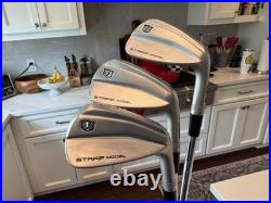 Wilson Staff Model Blade Irons, 4-PW, Right-Handed, S300 115g