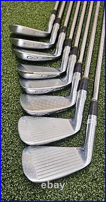 Wilson Staff Tour Blade FG-17 Iron Set 3-PW / VGC / NEW GRIPS / sa6160