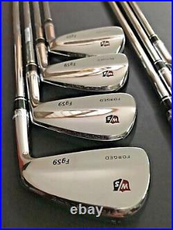 Wilson Staff Tour Blade FG-59 Forged Irons Set 3-PW, Limited Edition 141/1000