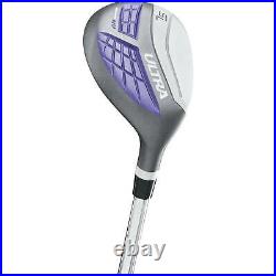 Wilson Womens Ultra RH Beginners Golf Club Set 9 Clubs 3 Head Covers 1 Bag New