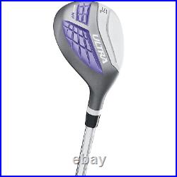Wilson Womens Ultra Right-Handed Beginners Complete Golf Club Set with Bag New