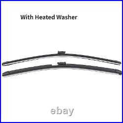 Windshield Wiper Blade Set For 15-20 Mercedes S450 S550/e S560 withHeated Washer