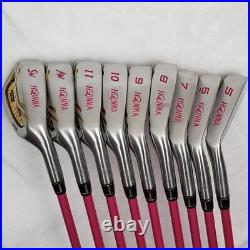 Women Golf Clubs HONMA 4 Star 5-11. Aw. Sw irons Set Golf Clubs Graphite Shaft 9PC