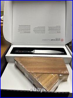 Wusthof Classic 9 Pc. Knife Block Set, Acacia 1090170911 New in retail box