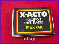 X-ACTO 623 X623 CORNER STRIPPING #23 KNIFE BLADES 100 REPLACEMENT vintage