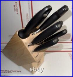 ZWILLING Four Star Anniversary 7-pc Knife Block Set ALL NEW! SHIPS FAST