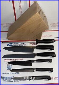 ZWILLING Four Star Anniversary 7-pc Knife Block Set ALL NEW! SHIPS FAST