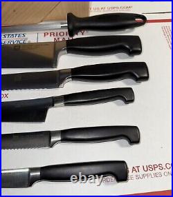 ZWILLING Four Star Anniversary 7-pc Knife Block Set ALL NEW! SHIPS FAST