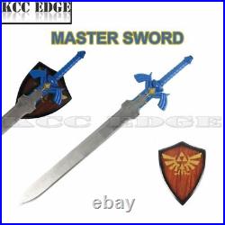 Zelda Link's Hylian Shield & Link's Master REAL RAZOR SHARP SWORD HOT COMBO SET